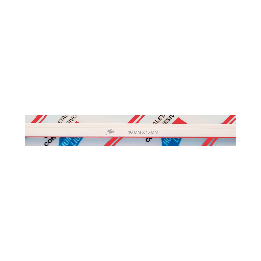 [1660101200838] CANALETA REFORZADA 10 X 15 (30)PVC C/PEG ROJO 2M HOME LIGHT
