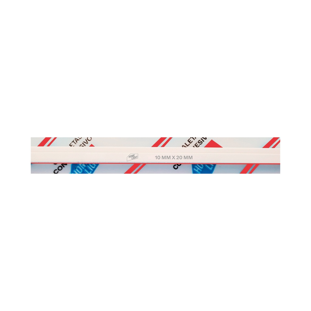 [1660101200839] CANALETA REFORZADA 10 X 20 (30)PVC C/PEG ROJO 2M HOME LIGHT