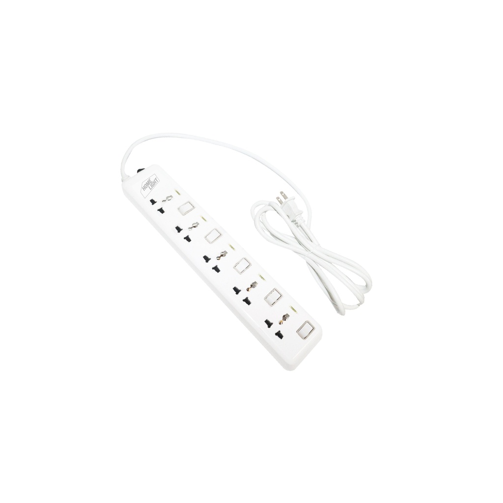 [1660102166059] SUPRESOR DE PICO 5 TOMAS IND 3M 18AWG LUXURY HOME LIGHT