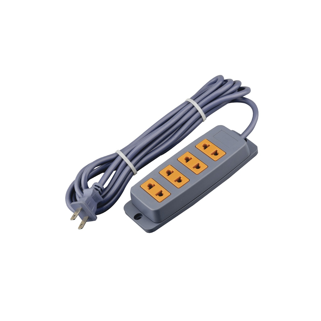 [1660102166086] EXTENSION CON 4 TOMAS GRIS 15M 18AWG HOME LIGHT