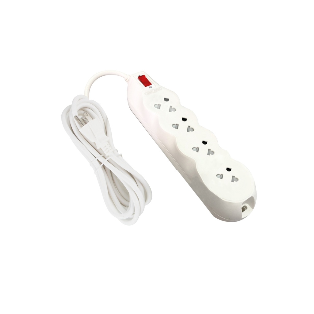 [1660102200963] SUPRESOR DE PICO 4 TOMAS 5M 16AWG DELUXE HOME LIGHT