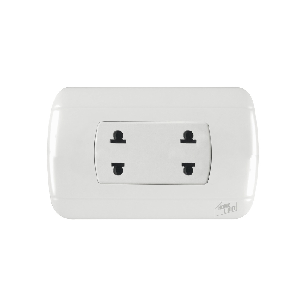TOMACORRIENTE DOBLE P/EMP CLASSIC HOME LIGHT