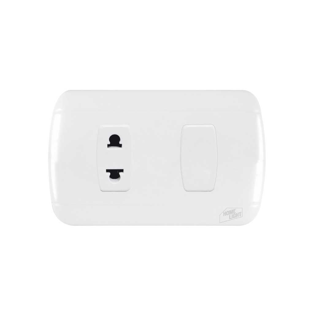 [1660104046228] INTERRUPTOR-TOMACORRIENTE P/EMP CLASSIC HOME LIGHT