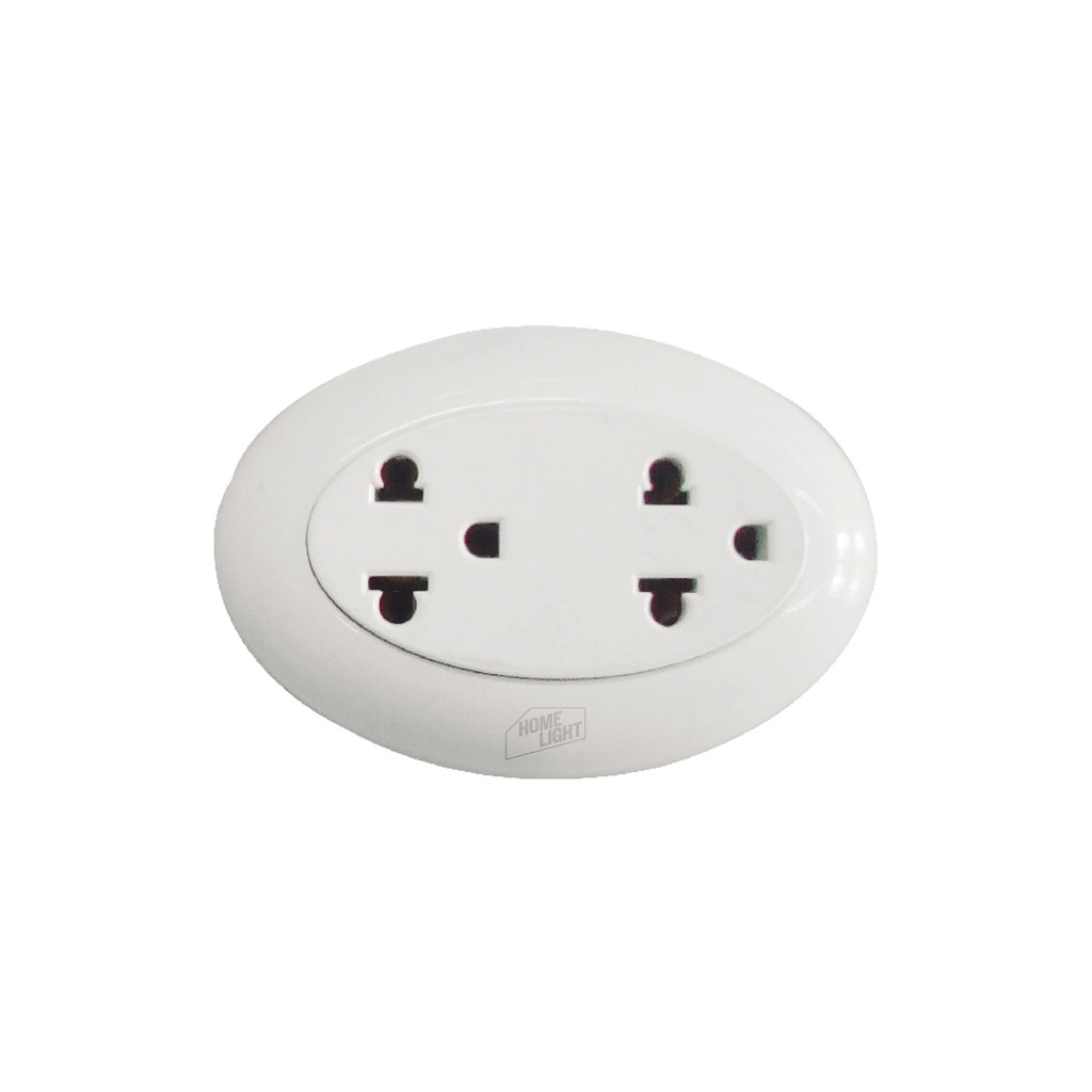 [1660104166009] TOMACORRIENTE DOBLE P/SOB C/SAL.TIERRA DELUXE HOME LIGHT
