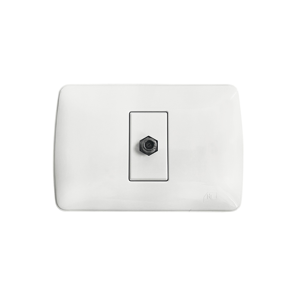 [1660104166123] TOMACORRIENTE COAXIAL TV LUXURY HOME LIGHT