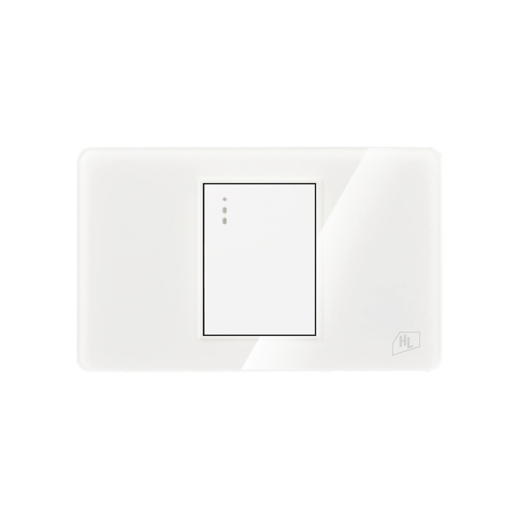 [1660104200714] INTERRUPTOR SIMPLE P/EMP BLANCO ACRILICO ELEGANT HOME LIGHT