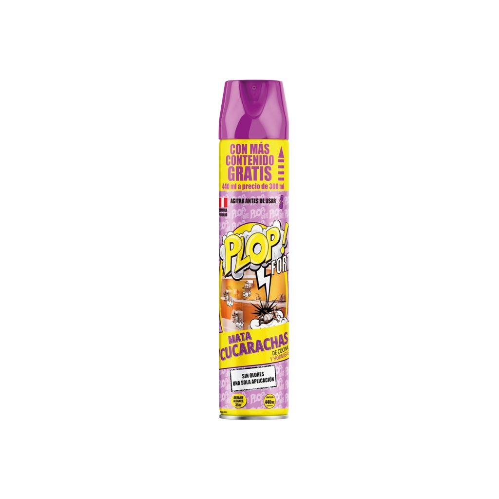 PLOP FORTE MATA CUCAR/HORM AERO 440ML 100-010 PLOP