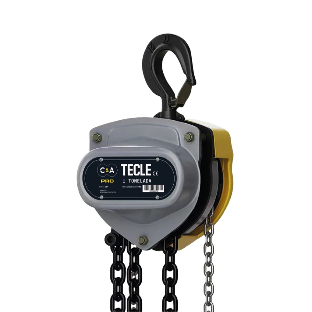 [1700104200789] TECLE C/CADENA 1 TON X 3MTS - C&A PRO