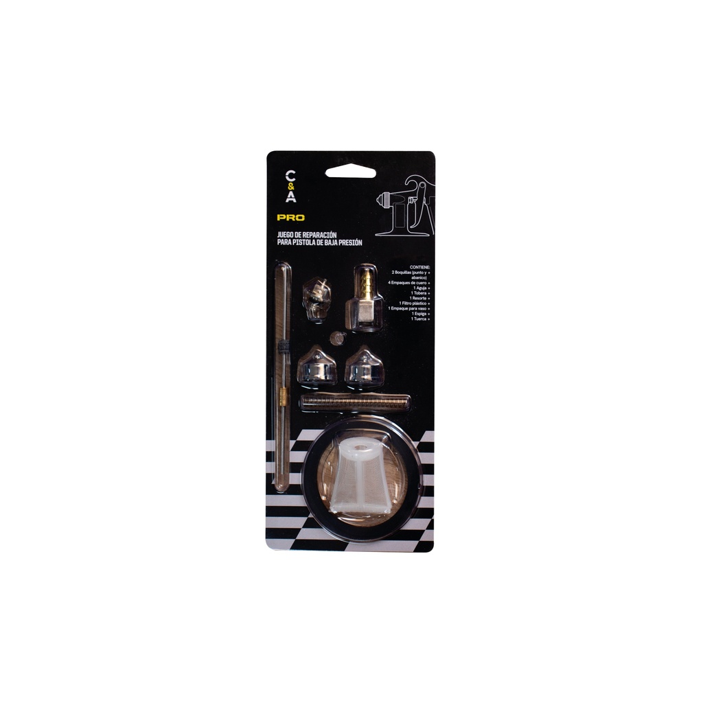 [1700105170004] JGO. D/REPARACION P/PISTOLA BAJA PRESION C&A PRO