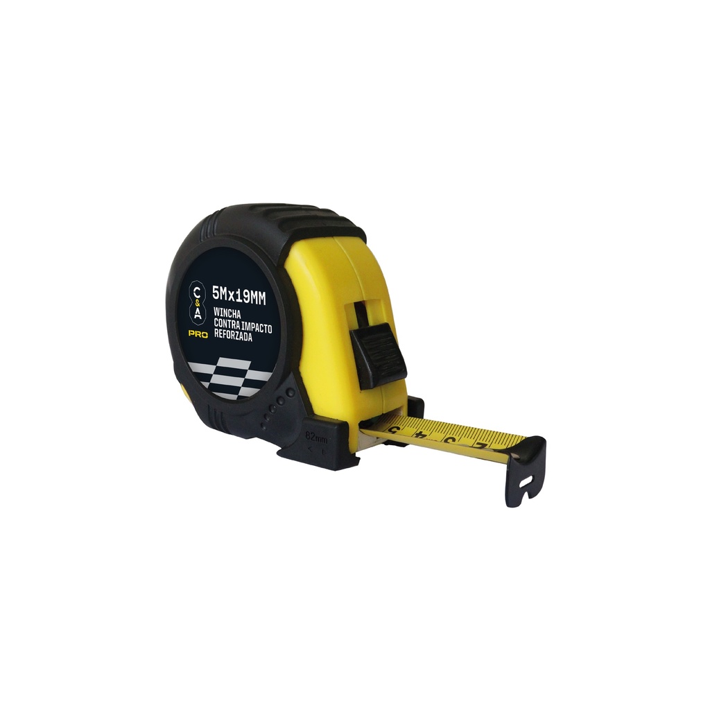[1700106140512] WINCHA CONTRA IMPACTO REFORZADA 5MX19MM - C&A PRO