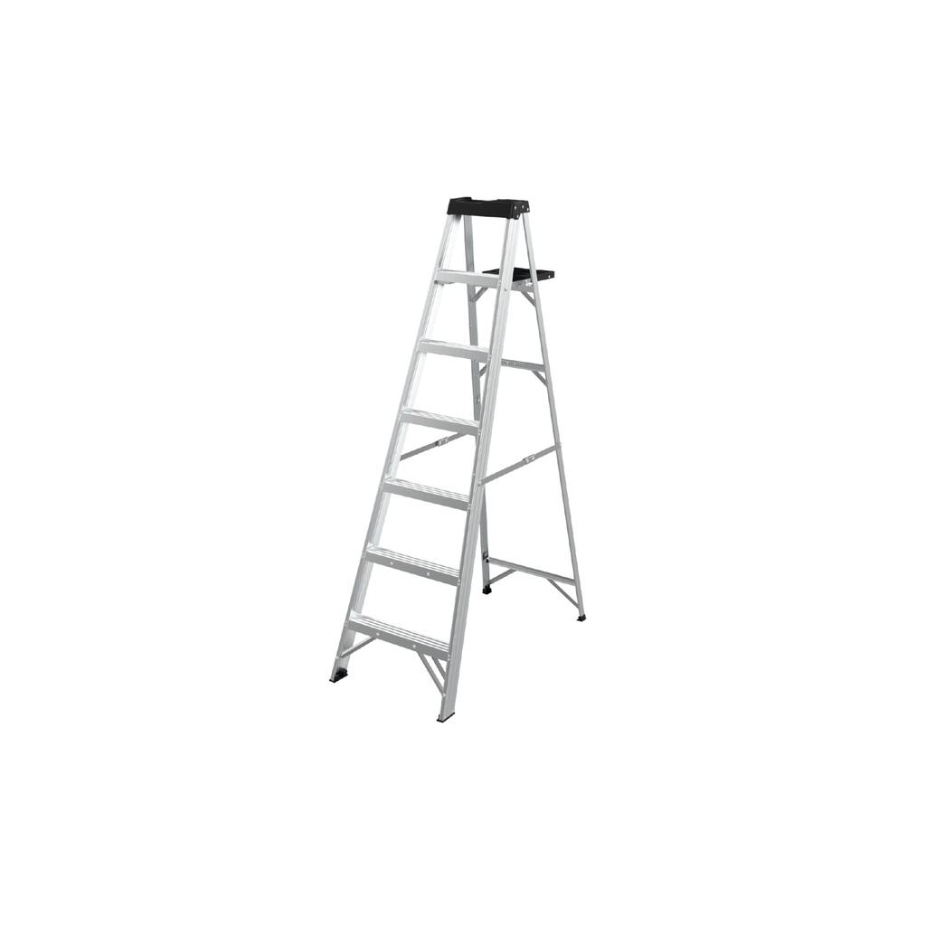 [1700106200608] ESCALERA TIPO TIJERA 7P C/BANDEJA 175KG C&A PRO