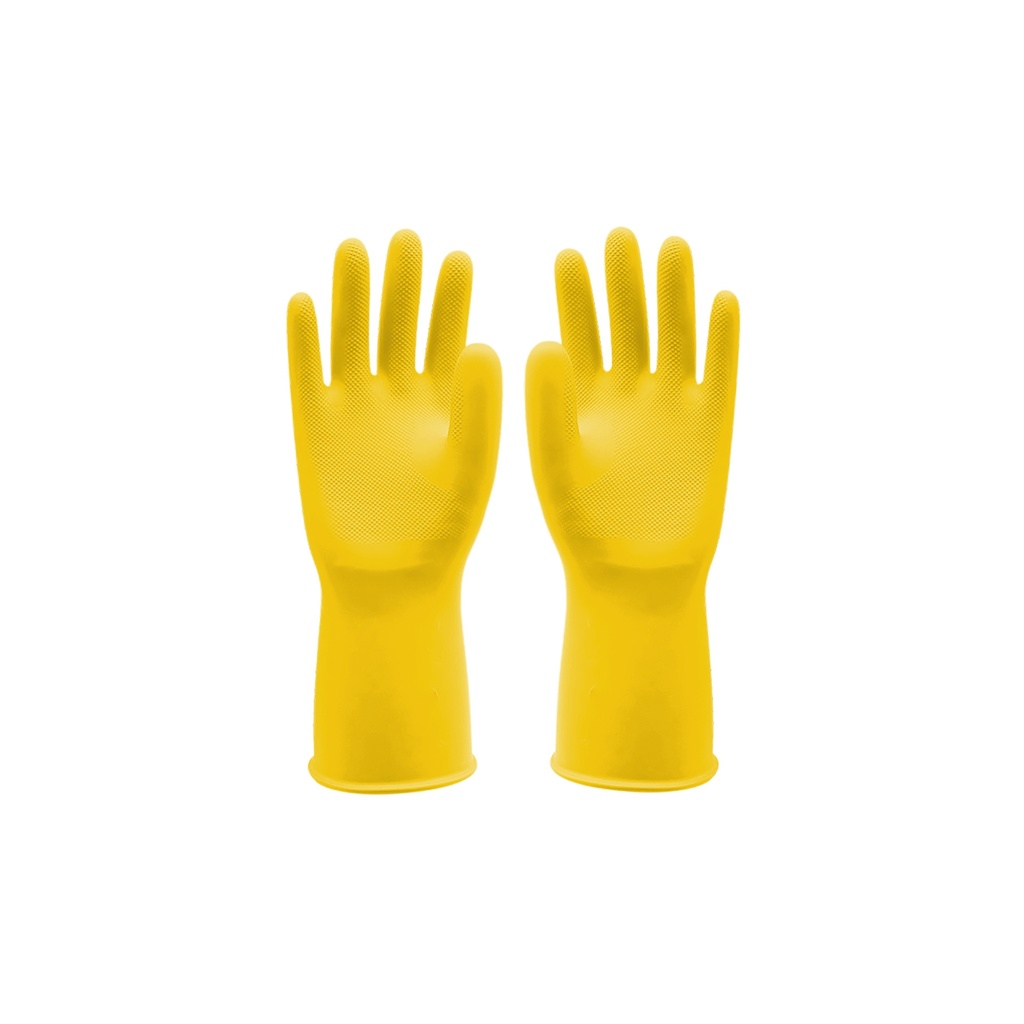 [1750101175001] GUANTE CONVENIENTE AMARILLO C13 TALLA S C&A