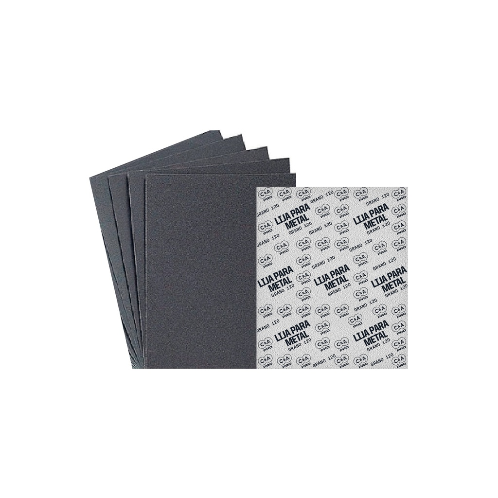 [1760102200338] LIJA METAL 120 C&A PRO