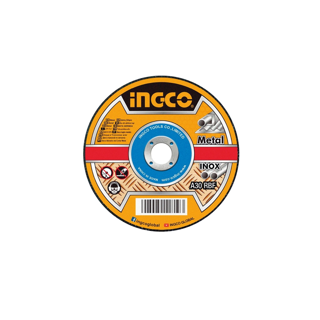 [1830102183048] DISCO CORTE METAL 7" X 1.6MM (25) MCD161801 INGCO